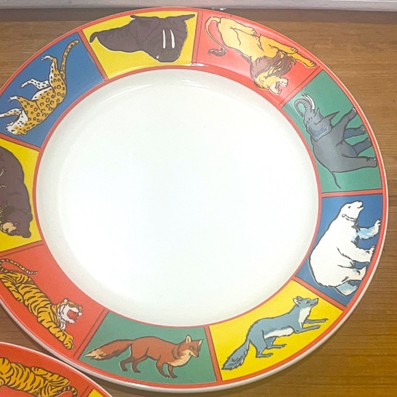 Rare Vintage - Nabisco Barnum's Animal Crackers Plates (Set of 3 ) - Picture 3 of 6
